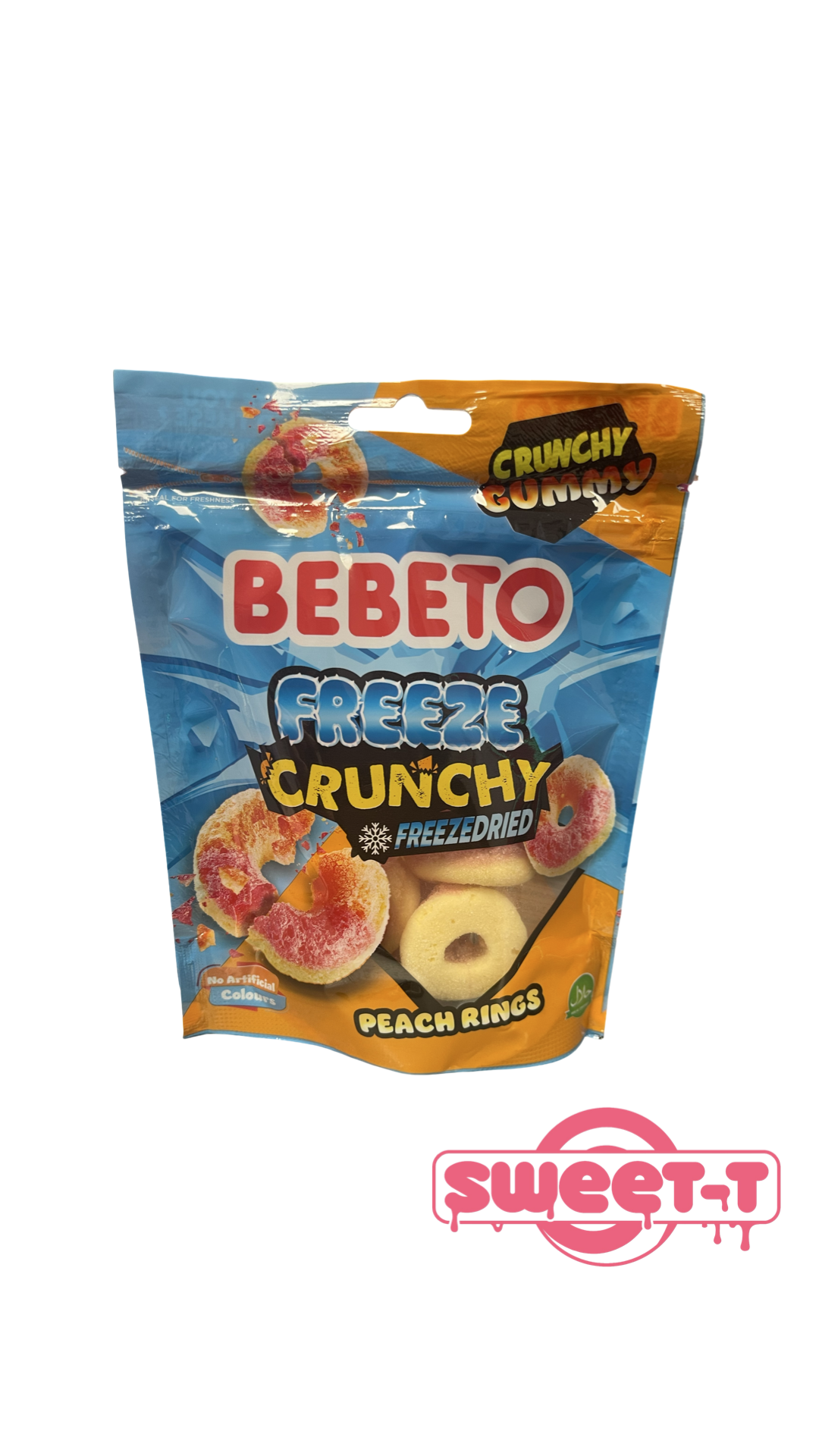 Bebeto Freeze Crunchy Peach Rings