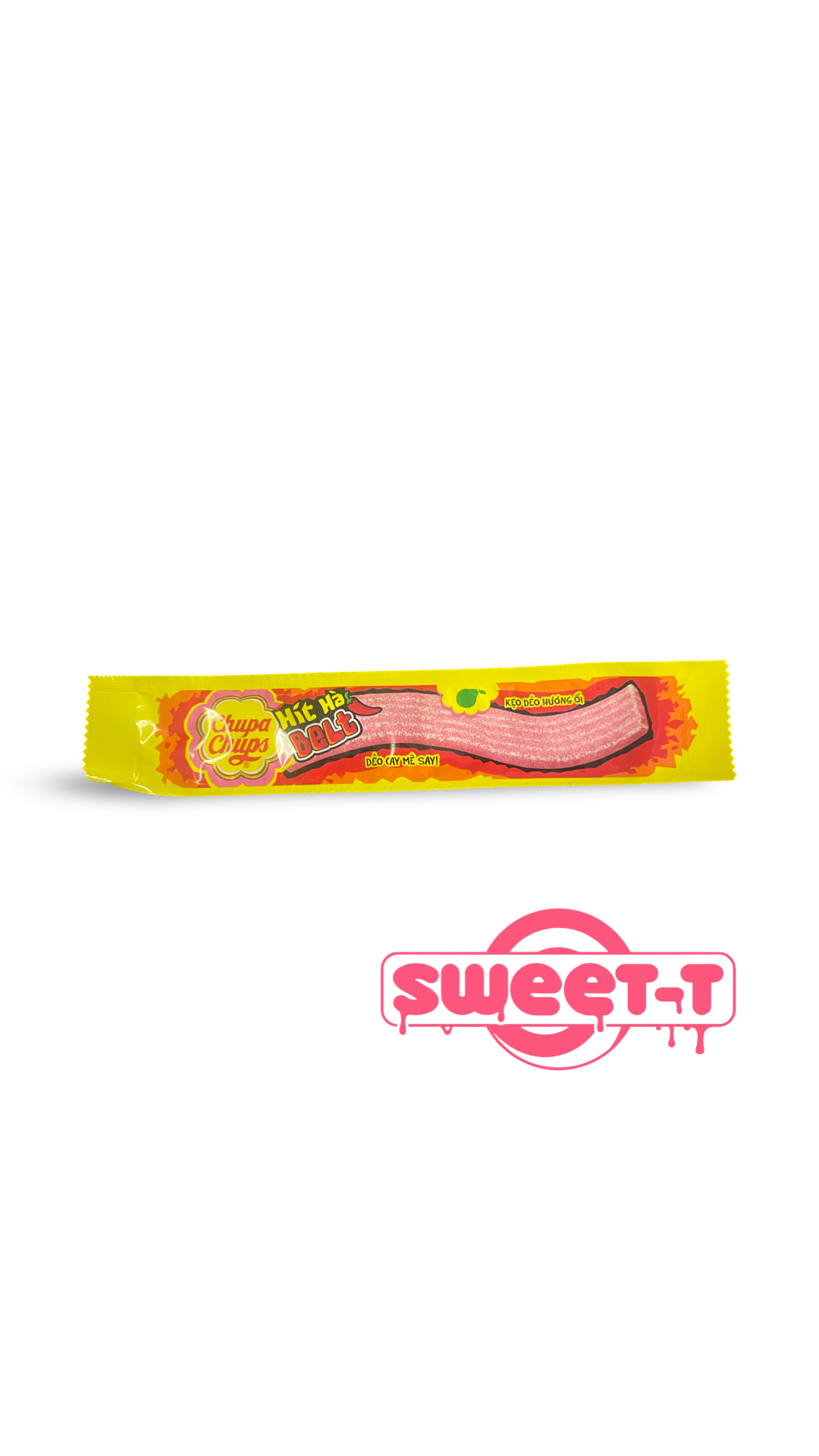 Chupa chups Sour&spicey belt Erdbeere