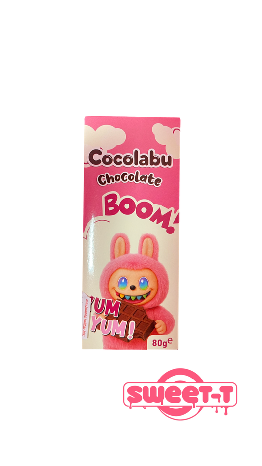Cocolabu Engelshaar Schokolade mit Himbeeren
