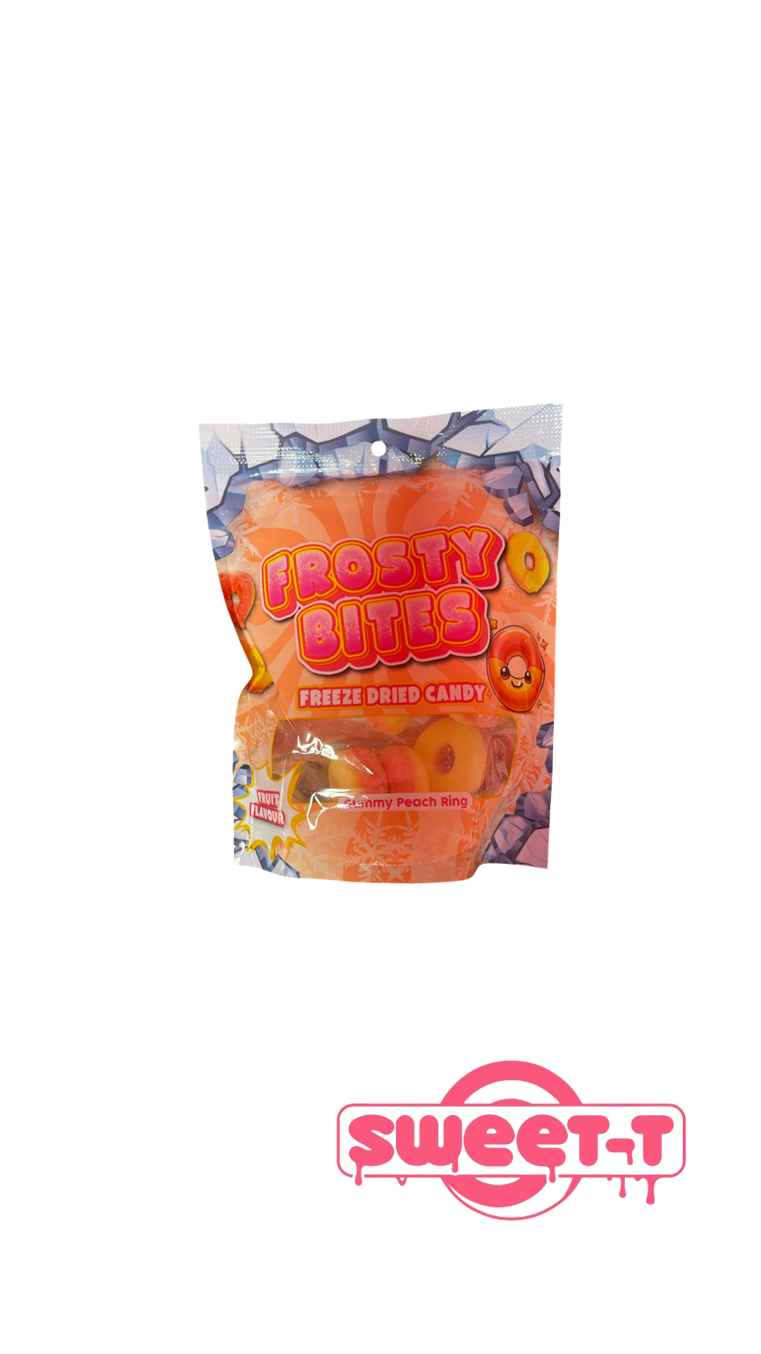 Frosty Bite peach rings