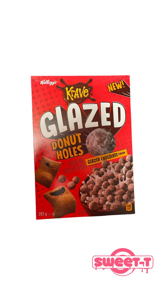Kelloggs Krave Glazed Donutholes