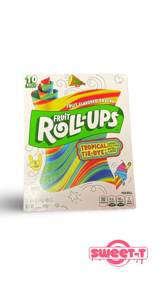 Fruit Roll-ups Tropicsl Tie-dye